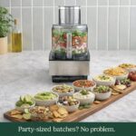 Procesador de alimentos Cuisinart, picador de verduras de 14 tazas para picar, cortar en cubos, rallar, puré y amasar ma