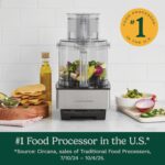 Procesador de alimentos Cuisinart, picador de verduras de 14 tazas para picar, cortar en cubos, rallar, puré y amasar ma