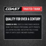 Coast A9R recargable LED Inspection Penlight, acero inoxidable