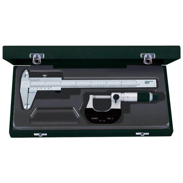 Z-Limit 4909-0002 Kit de herramientas de inspección de calibrador Vernier y micrómetro de 2 piezas