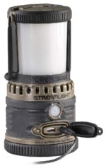 Streamlight 44947 Super Siege Linterna recargable de 1100 lúmenes con cargador AC de 120 voltios, Coyote | Banco de ener