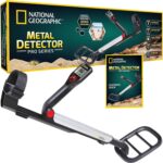 Detector de Metales National Geographic Pro Series NGPRODETECTOR Bobina Impermeable de 10 Pulgadas