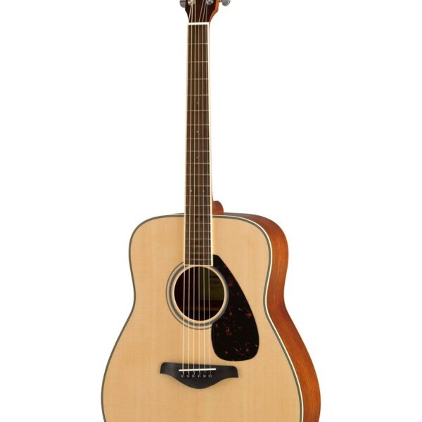 Yamaha fg820 Guitarra Acústica, color natural, Natural