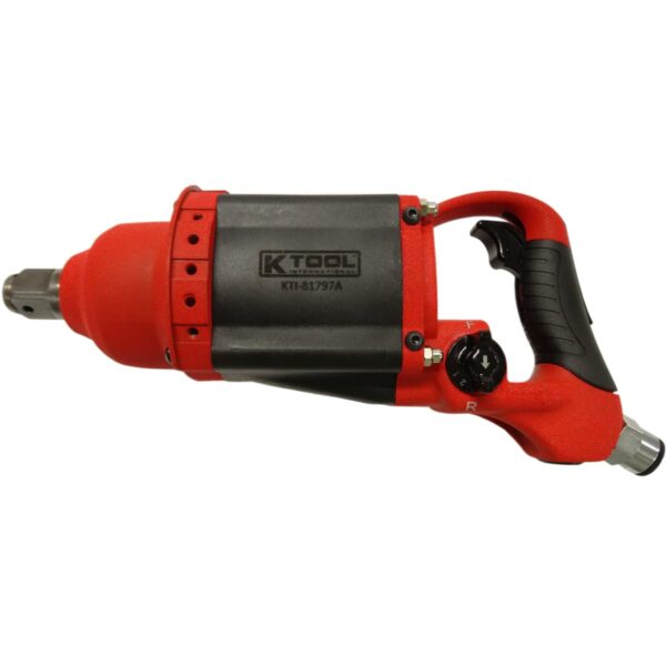 Llave de Impacto Neumática KTI 81797A Compuesta Accionamiento 1 Pulgada Yunque 2 Pulgadas 1800 ft-lb Rojo