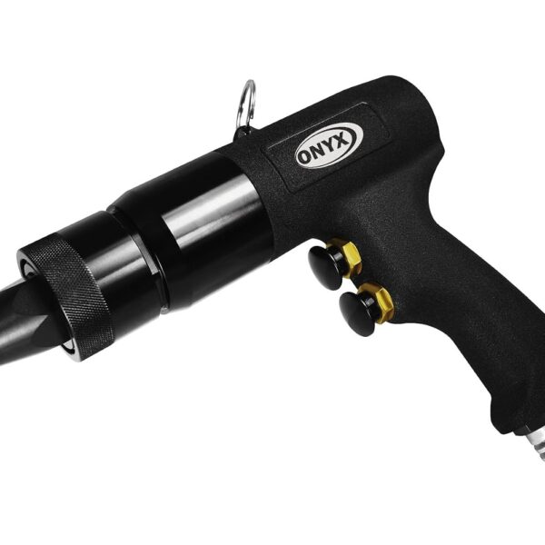 Pistola Neumática de Fijación de Tuercas Remachadas Astro Tools PRN516 ONYX con Mandriles de Cambio Rápido de 1/4 y 5/16