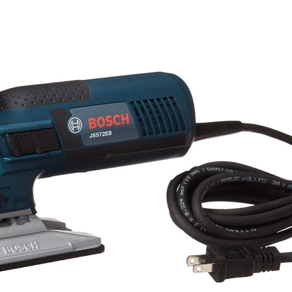 Bosch Kit de sierra caladora con agarre de barril de 7.2 amperios JS572EBK