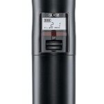 Shure Transmisor de mano QLXD2/K8B con cápsula de micrófono vocal negro KSM8 - para uso con sistemas de micrófono inalám