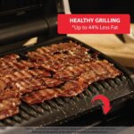 T-Fal OptiGrill - Parrilla eléctrica XL de acero inoxidable, 6 porciones, 9 modos de cocción automáticos inteligentes, p