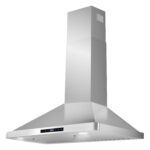 COSMO COS-63175S - Campana extractora de 30 pulgadas Vista Collection de 380 CFM con montaje en pared canalizada, contro