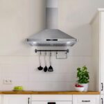 COSMO COS-63175S - Campana extractora de 30 pulgadas Vista Collection de 380 CFM con montaje en pared canalizada, contro