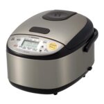 Zojirushi ns-lgc05 X B Micom Arrocera y calentador inoxidable, negro