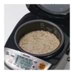 Zojirushi ns-lgc05 X B Micom Arrocera y calentador inoxidable, negro