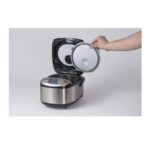 Zojirushi ns-lgc05 X B Micom Arrocera y calentador inoxidable, negro