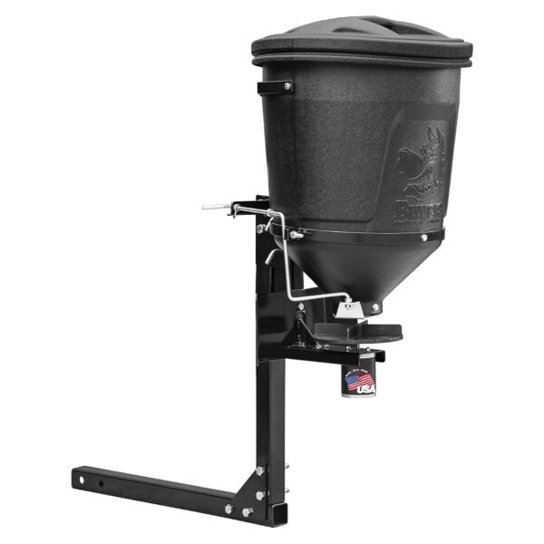 Esparcidor Multipropósito Buyers Products UTVS16 para UTV ATV Montaje en Enganche Receptor Tolva de Polietileno 15 Galon