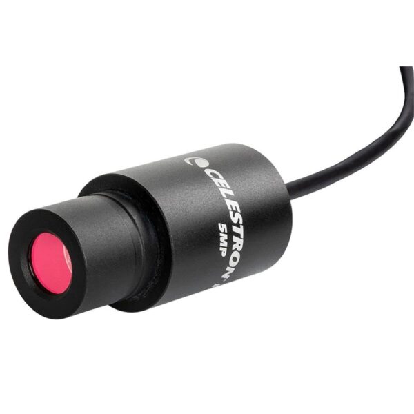 Celestron Microscopio digital USB CMOS de 5MP - Cámara digital captura imágenes de alta resolución y video de 30 FPS - P