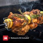 Parrilla de Gas Propano Nexgrill 720-0896B 6 Quemadores Quemador Lateral de Cerámica 60000 BTU Rejillas de Hierro Fundid