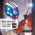 Jackson Safety TrueSight II Casco soldado digital con oscuridad automática, con tecnología Balder (46118), HLX, ADF, con