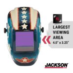 Jackson Safety TrueSight II Casco soldado digital con oscuridad automática, con tecnología Balder (46118), HLX, ADF, con