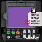Jackson Safety TrueSight II Casco soldado digital con oscuridad automática, con tecnología Balder (46118), HLX, ADF, con