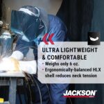 Jackson Safety Insight - Casco de soldadura ADF, ultraligero, capucha de soldadura de oscurecimiento automático con dise