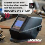 Jackson Safety NexGen - Casco de soldadura, 46148 - Filtro digital de oscurecimiento automático 3 en 1 con tecnología de
