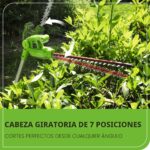 Kit Combinado Sierra de Poste y Cortasetos de Poste Greenworks PSPH40B210 40V Batería 2.0Ah Barra 8 pulgadas Hoja 20 pul