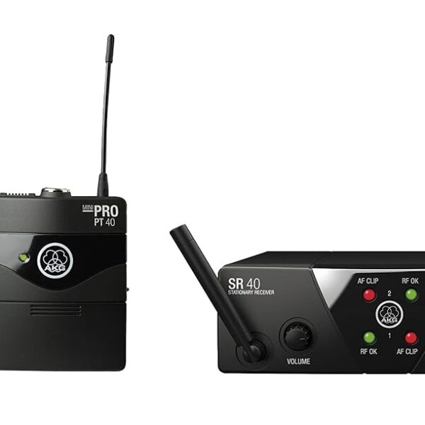 AKG Pro Audio WMS40 Mini2 Instrumento Sistema de Micrófono Inalámbrico US25CD