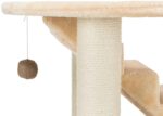 Torre para Gatos TRIXIE Elsa 44942 con Postes Rascadores Hamaca Escalera y Plataforma Superior 30.5 x 26.75 x 43.5 Pulga