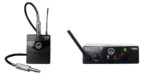 AKG Pro Audio WMS40MINI - Sistema de micrófono inalámbrico, instrumental de banda US25D, con receptor SR40 y transmisor