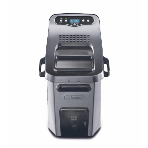 Freidora De’Longhi Livenza con sistema EasyClean, zona fría, termostato ajustable, piezas aptas para el lavavajillas, gr