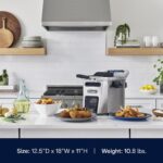 Freidora De’Longhi Livenza con sistema EasyClean, zona fría, termostato ajustable, piezas aptas para el lavavajillas, gr