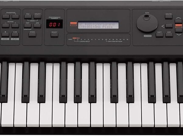 Yamaha MX49BK Sintetizador de producción musical, negro