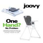 Silla Alta Joovy Nook Carbón Modelo 2069 Cuero Sintético