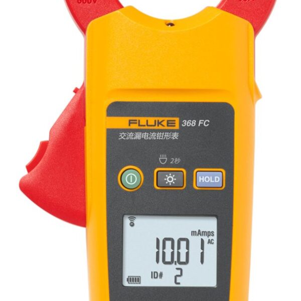 Fluke Abrazadera de corriente de fuga inalámbrica 368 FC, mandíbula de 1.575 in