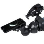 Celestron Inspire 100AZ Telescopio refractor con adaptador integrado para teléfono inteligente, azul
