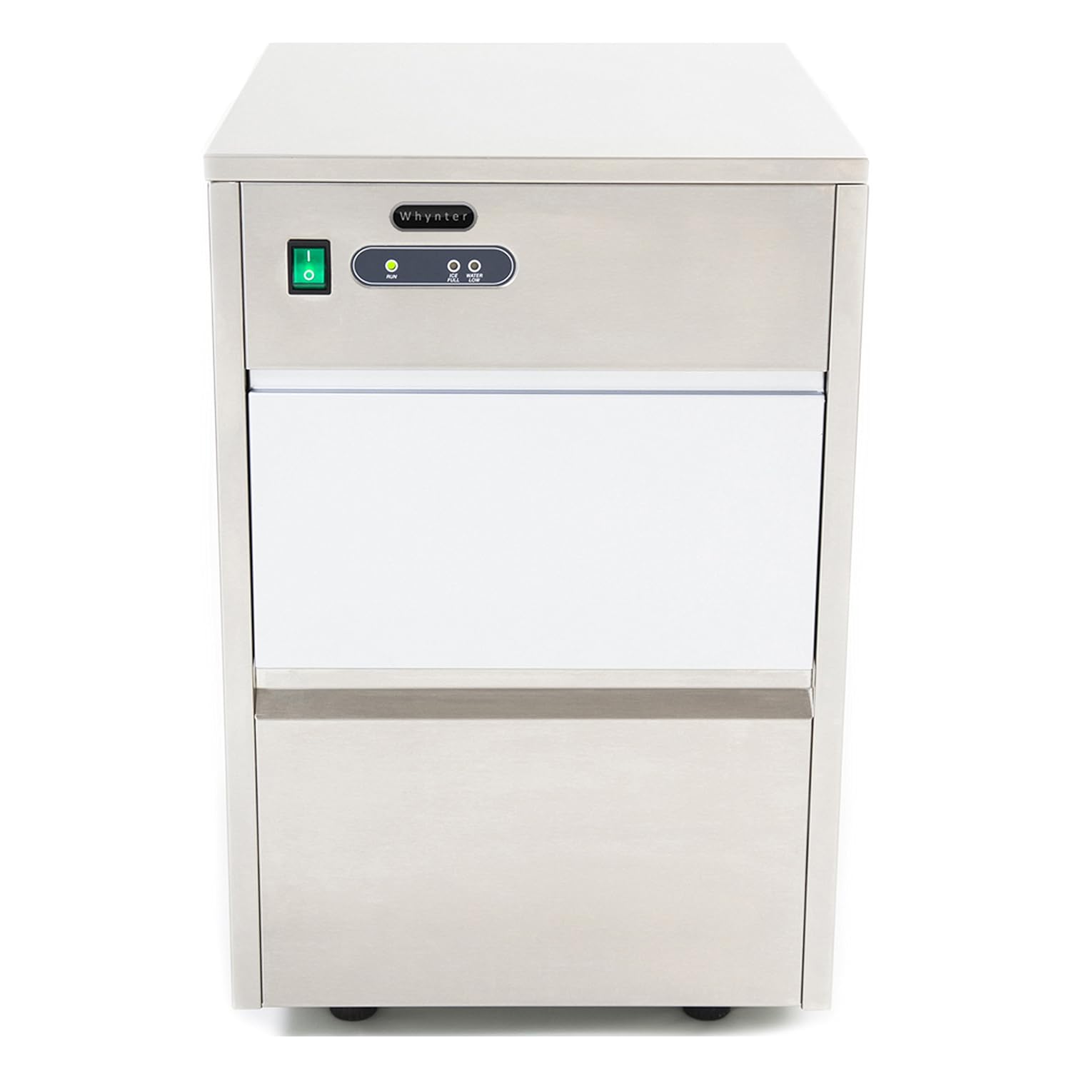 Whynter FIM-450HA Máquina de hielo independiente, Acero inoxidable