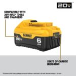 Batería de Ion de Litio DEWALT DCB206-2 20V MAX XR 6.0Ah Paquete 2 Unidades