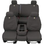 Funda de Asiento Covercraft Carhartt SeatSaver SSC8454CAGY Chevrolet Colorado GMC Canyon Crew Cab 2015-2022 Segunda Fila