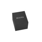 Reloj Bulova Crystal 96L243 3 Manecillas Acero Inoxidable Plateado con Cristales Pavé Diámetro 32 milímetros