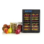 Excalibur RES10 - Deshidratador eléctrico de alimentos de 10 bandejas con controlador digital inteligente, cuenta con do