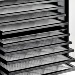 Excalibur RES10 - Deshidratador eléctrico de alimentos de 10 bandejas con controlador digital inteligente, cuenta con do