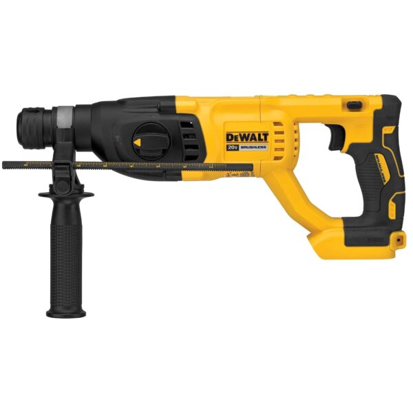 DEWALT Martillo giratorio inalámbrico de 20 V MAX SDS Plus de 1 pulgada con mango en D, solo herramienta desnuda (DCH133