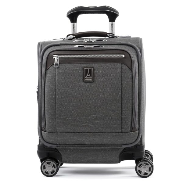 Bolsa Tote Spinner Travelpro Platinum Elite con Puerto USB Gris Vintage 16 Pulgadas