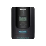 Controlador de Carga Solar Renogy Rover RNG-CTRL-RVR40 MPPT 40A 12V 24V Pantalla LCD Aluminio Negro