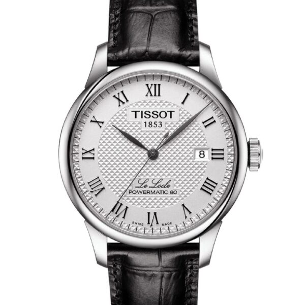 Reloj Tissot Le Locle T0064071603300 Acero Inoxidable Correa de Cuero Hombre 39 Milimetros