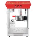 Superior Popcorn Company - Máquina para hacer palomitas de maíz con carrito, hace aproximadamente 3 galones por lote, (8