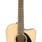 Fender CD-60SCE guitarra acústica eléctrica - Cuerpo acorazado, Natural