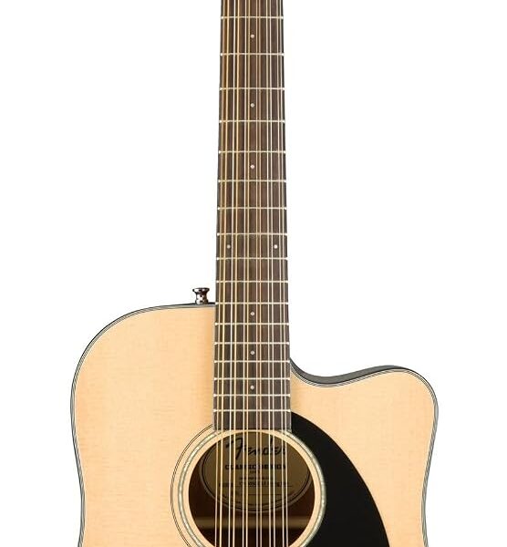 Fender CD-60SCE guitarra acústica eléctrica - Cuerpo acorazado, Natural