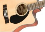 Fender CD-60SCE guitarra acústica eléctrica - Cuerpo acorazado, Natural