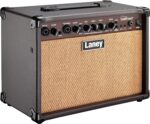 Laney LA30D - Combo de guitarra acústica 30W 2 x 6 pulgadas Woofers coro reverb